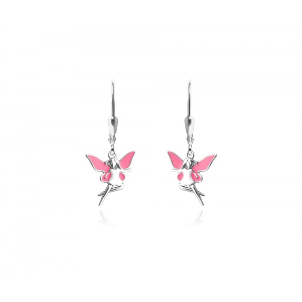 Kolczyki srebrne - wróżki