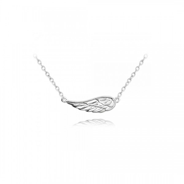Naszyjnik srebrny ze skrzydłem