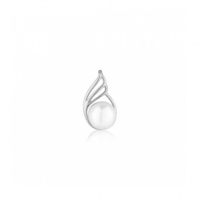 Zawieszka srebrna 925 - ażurowa z perłą