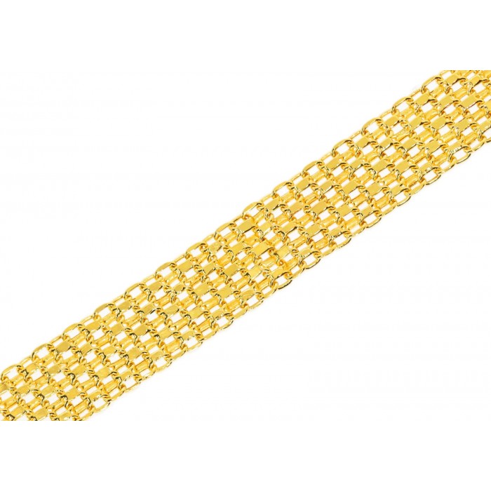 Bransoletka złota pr. 585 dł. 19,5 cm