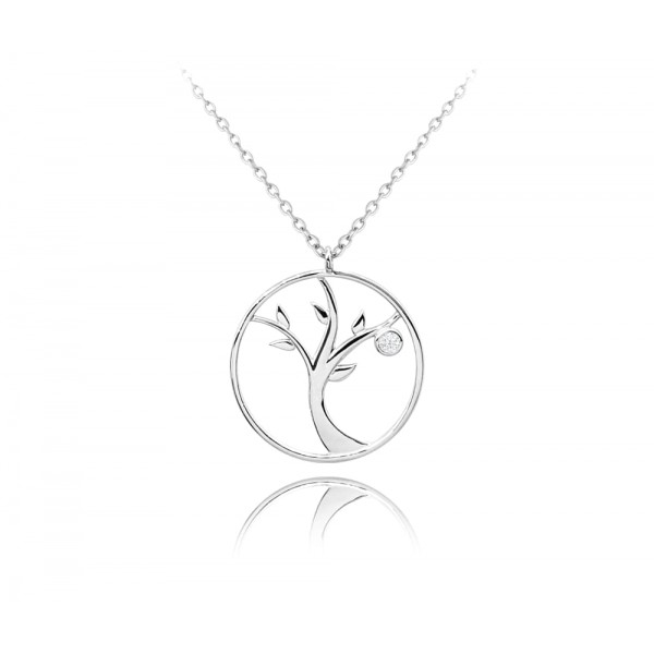 Naszyjnik srebrny - drzewo życia 