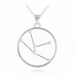 Naszyjnik srebrny znak zodiaku Stars - BYK