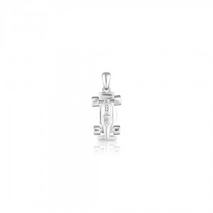 Zawieszka srebrna 925 bolid Formuły 1