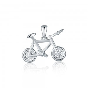 Zawieszka srebrna 925 - rower