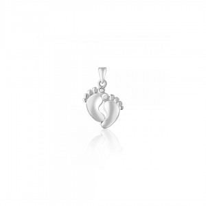 Zawieszka srebrna 925 - stopy z cyrkoniami