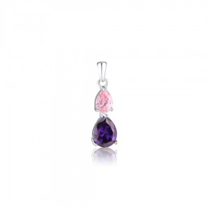 Zawieszka srebrna 925 wiszące łezki