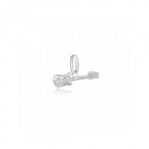 Zawieszka srebrna - gitara