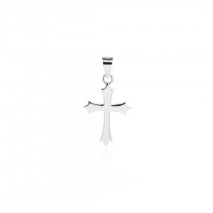 Zawieszka srebrna - krzyżyk
