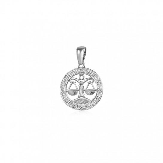 Zawieszka srebrna - waga (znak zodiaku)