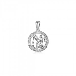 Zawieszka srebrna - wodnik (znak zodiaku)