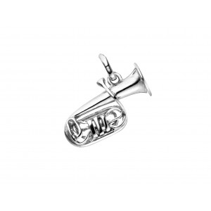 Zawieszka srebrna - tuba