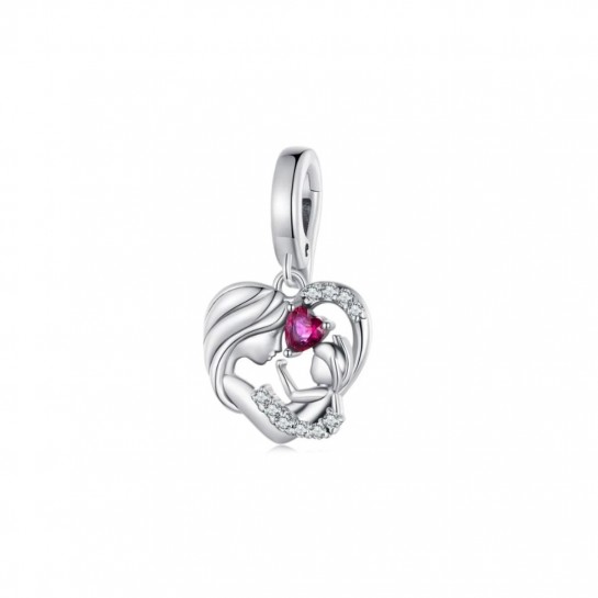 Zawieszka charms - matka i dziecko
