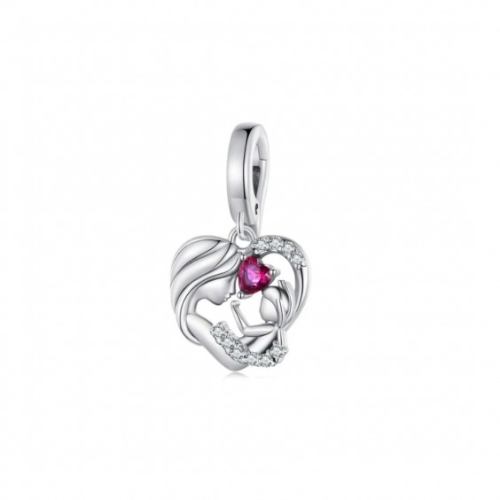 Zawieszka charms - matka i dziecko