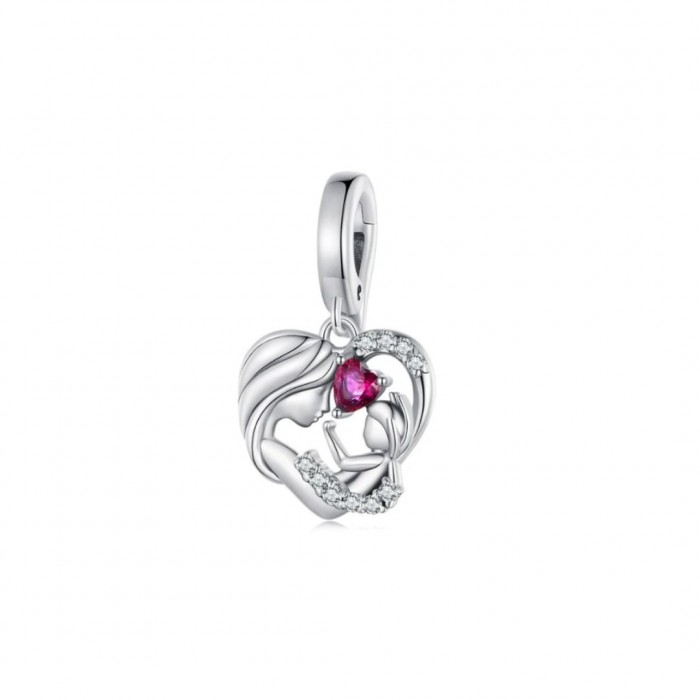 Zawieszka charms - matka i dziecko