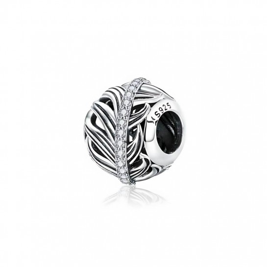 Zawieszka charms - splątane liście