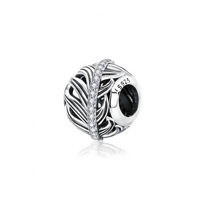 Zawieszka charms - splątane liście