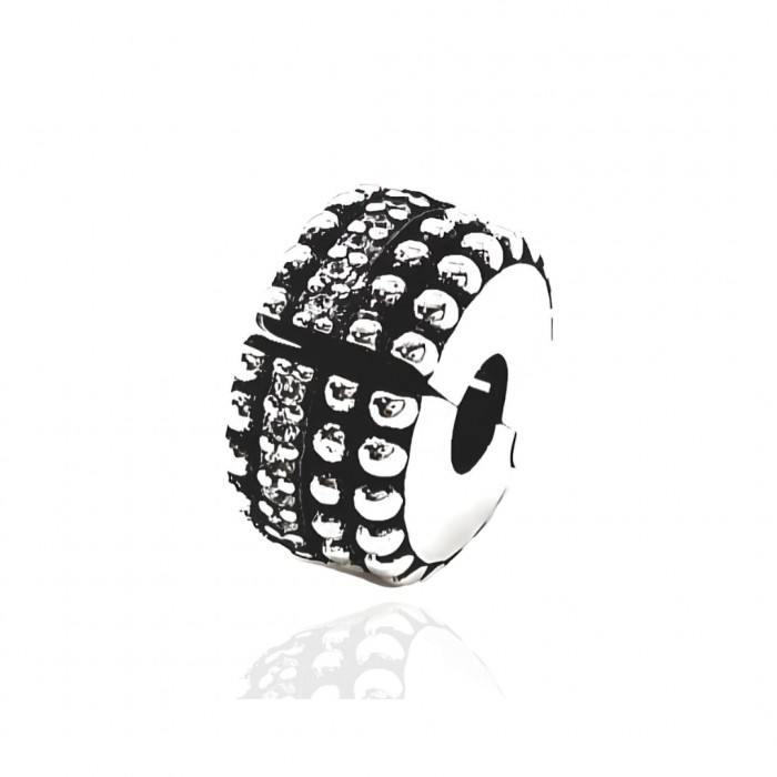 Zawieszka charms - stoper z kulkami