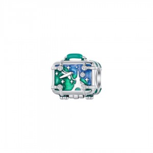 Zawieszka charms - walizka