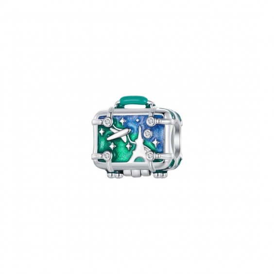 Zawieszka charms - walizka