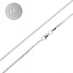 Łańcuszek srebrny lisi ogon 2.5 mm