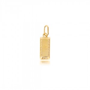 Zawieszka złota pr. 585 - sztabka złota